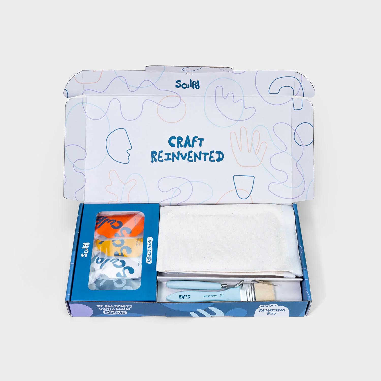 Small Abstract Painting Kit - Image 4