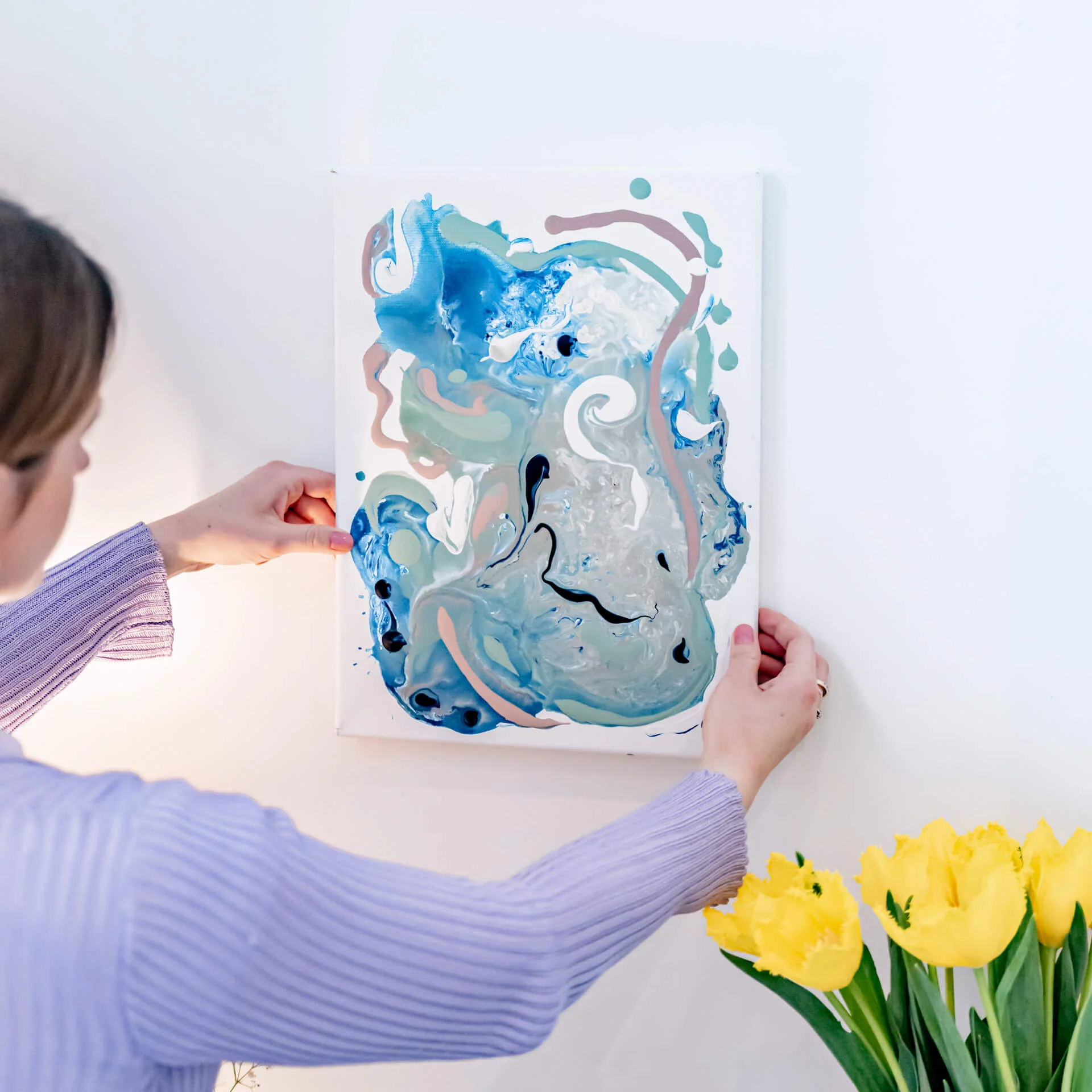 Small Abstract Painting Kit - Image 7