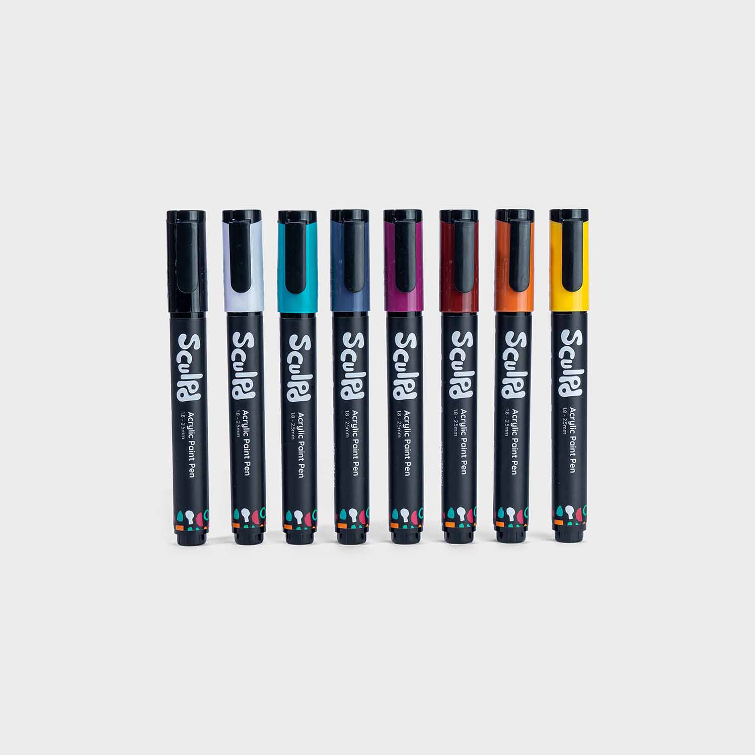 Acrylic Paint Pens - 8 Packs - Image 10
